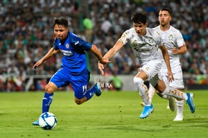 Josué Domínguez, Gerardo Arteaga | Santos vs Cruz Azul jornada 18 apertura 2019 Liga MX