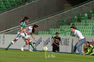Karla Martínez | Santos vs León J6 C2019 Liga MX Femenil