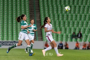 Karla Martínez | Santos vs León J6 C2019 Liga MX Femenil