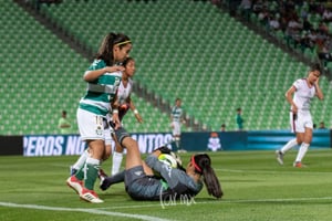 Cinthya Peraza | Santos vs León J6 C2019 Liga MX Femenil