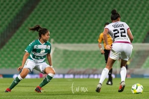 Alexxandra Ramírez, Karla Zempoalteca | Santos vs León J6 C2019 Liga MX Femenil