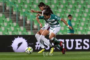 Selene Valera, Alexxandra Ramírez | Santos vs León J6 C2019 Liga MX Femenil