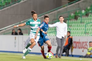 Brenda Guevara, Norali Armenta | Santos vs Monterrey J9 C2019 Liga MX Femenil
