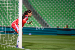 Claudia Lozoya, portera rayadas | Santos vs Monterrey J9 C2019 Liga MX Femenil