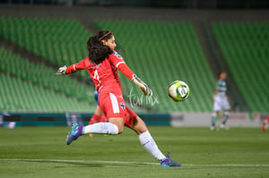 Claudia Lozoya, portera | Santos vs Monterrey J9 C2019 Liga MX Femenil