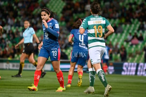 19s Mariana Cadena, Isela Ojeda | Santos vs Monterrey J9 C2019 Liga MX Femenil