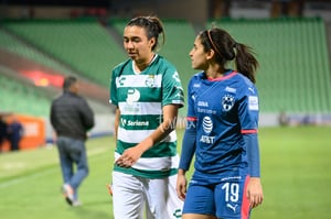 Melissa Sosa, Mariana Cadena | Santos vs Monterrey J9 C2019 Liga MX Femenil