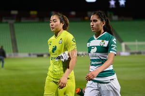 Wendy Toledo, Karla Martínez | Santos vs Monterrey J9 C2019 Liga MX Femenil