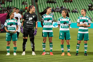 Cinthya Peraza, Isela Ojeda, Karyme Martínez, Karla Martínez | Santos vs Monterrey jornada 6 apertura 2019 Liga MX femenil