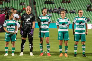 Cinthya Peraza, Isela Ojeda, Karyme Martínez, Karla Martínez | Santos vs Monterrey jornada 6 apertura 2019 Liga MX femenil