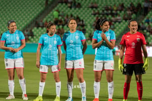 Ricla Rajunov, Mariana Cadena, Valeria Valdez, Mariana Zárra | Santos vs Monterrey jornada 6 apertura 2019 Liga MX femenil