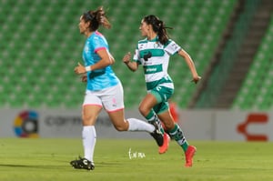 Mónica Monsiváis, Karla Martínez | Santos vs Monterrey jornada 6 apertura 2019 Liga MX femenil