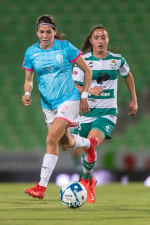 Alicia Cervantes, Daniela Delgado | Santos vs Monterrey jornada 6 apertura 2019 Liga MX femenil