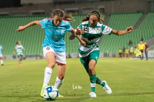 Ricla Rajunov, Nancy Quiñones | Santos vs Monterrey jornada 6 apertura 2019 Liga MX femenil