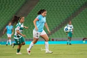 Andrea Hernández, Cinthya Peraza | Santos vs Monterrey jornada 6 apertura 2019 Liga MX femenil