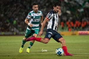 Rodolfo Pizarro, Fernando Gorriarán | Santos vs Monterrey jornada 6 apertura 2019 Liga MX