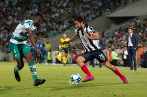 Félix Torres, Rodolfo Pizarro | Santos vs Monterrey jornada 6 apertura 2019 Liga MX