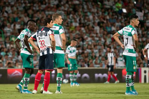 Eryc Castillo, Gerardo Arteaga, Julio Furch, John Medina | Santos vs Monterrey jornada 6 apertura 2019 Liga MX