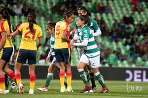 Alexxandra Ramírez 23, María Sandoval 21, Estela Gómez 9 | Santos vs Morelia J2 C2019 Liga MX Femenil