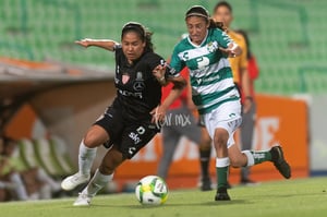 Nancy Quiñones | Santos vs Necaxa J10 C2019 Liga MX Femenil