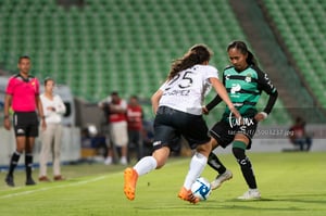 Olga Trasviña | Santos vs Pachuca jornada 1 apertura 2019 Liga MX femenil
