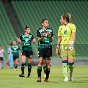Katia Estrada, Wendy Toledo | Santos vs Pachuca jornada 1 apertura 2019 Liga MX femenil