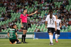Karen Gómez, Michelle Vargas | Santos vs Pachuca jornada 1 apertura 2019 Liga MX femenil