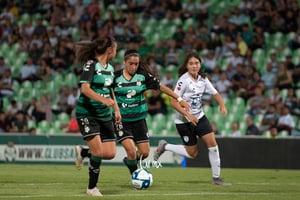 Ashly Martínez, Michelle Vargas | Santos vs Pachuca jornada 1 apertura 2019 Liga MX femenil