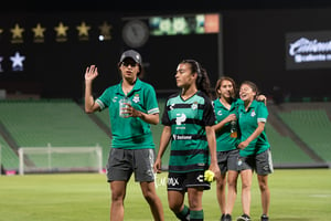 Marianne Martínez, Brenda Guevara | Santos vs Pachuca jornada 1 apertura 2019 Liga MX femenil