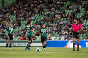 Cinthya Peraza, Alexxandra Ramírez | Santos vs Pachuca jornada 1 apertura 2019 Liga MX femenil