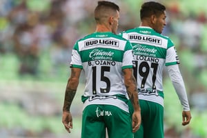 Brian Lozano, Adrián Lozano, Brian Lozano | Santos vs Pachuca jornada 9 apertura 2019 Liga MX