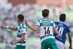 Ulíses Rivas, Christian Marrugo | Santos vs Puebla jornada 4 apertura 2019 Liga MX