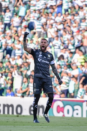 Jonathan Orozco, celebración de gol | Santos vs Puebla jornada 4 apertura 2019 Liga MX
