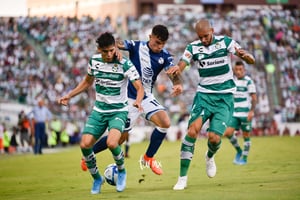 Gerardo Arteaga, Matheus Doria, Christian Tabó | Santos vs Puebla jornada 4 apertura 2019 Liga MX