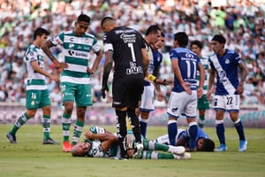 Matheus Doria | Santos vs Puebla jornada 4 apertura 2019 Liga MX