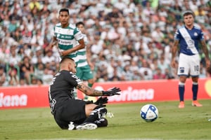 portero, Jonathan Orozco | Santos vs Puebla jornada 4 apertura 2019 Liga MX
