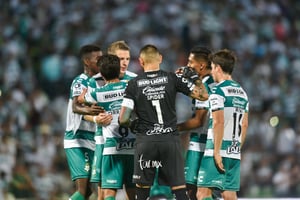 celebración | Santos vs Puebla jornada 4 apertura 2019 Liga MX