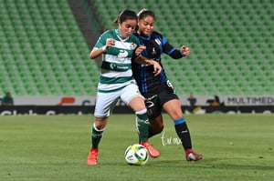 Daniela Delgado 15, Nahomi Pérez 29 | Santos vs Querétaro J14 C2019 Liga MX Femenil