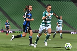 Brenda Guevara 7 | Santos vs Querétaro J14 C2019 Liga MX Femenil