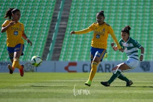 Brenda Guevara | Santos vs Tigres J4 C2019 Liga MX Femenil