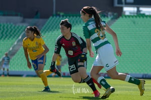 María Martínez 29, Sofia Ochoa 20 | Santos vs Tigres J4 C2019 Liga MX Femenil