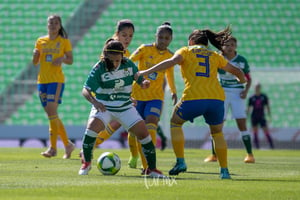 Cinthya Peraza 10, Jazmín Enrigue 3 | Santos vs Tigres J4 C2019 Liga MX Femenil