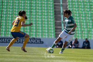 Blanca Solís, Melissa Sosa | Santos vs Tigres J4 C2019 Liga MX Femenil
