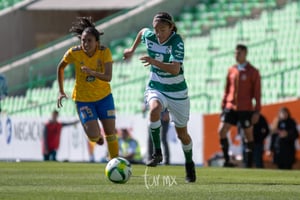 Evelyn González 9, Nancy Quiñones 11 | Santos vs Tigres J4 C2019 Liga MX Femenil