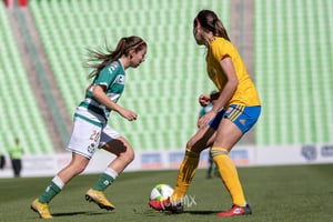 Sofía Ochoa, Greta Espinoza | Santos vs Tigres J4 C2019 Liga MX Femenil