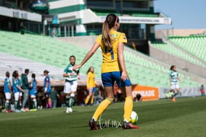 Greta Espinoza | Santos vs Tigres J4 C2019 Liga MX Femenil