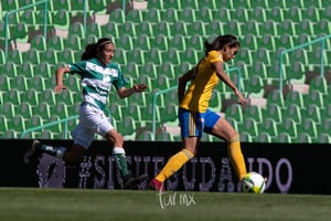 Nancy Quiñones | Santos vs Tigres J4 C2019 Liga MX Femenil