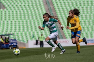 Linda Valdéz, Jaquelin García | Santos vs Tigres J4 C2019 Liga MX Femenil