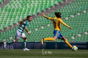 Linda Valdéz, Liliana Mercado | Santos vs Tigres J4 C2019 Liga MX Femenil