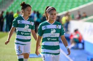 Joseline Hernández 9, Alexxandra Ramírez Flores 23 | Santos vs Tigres J4 C2019 Liga MX Femenil